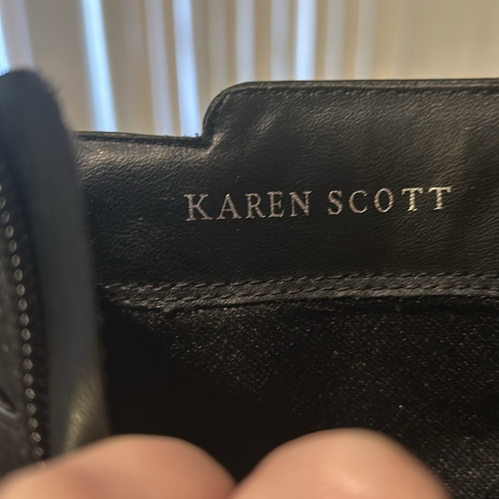 Karen Scott black boots - Picture 3 of 3